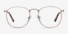 St Michel Rose Gold MetalEyeglass Frames from EyeBuyDirect, Front View
