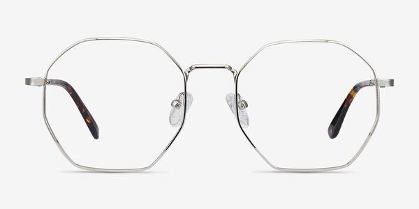 Octave Silver Metal Eyeglass Frames