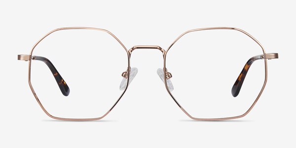 Octave Rose Gold Metal Eyeglass Frames