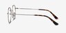 Streetwise Silver MetalEyeglass Frames from EyeBuyDirect, Side View