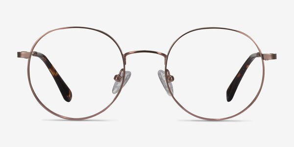 Streetwise Rose Gold Metal Eyeglass Frames