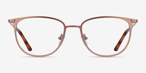 Vita Rose Gold Metal Eyeglass Frames