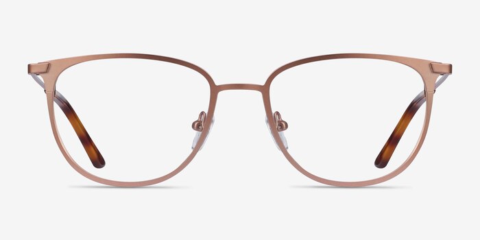 Vita Rose Gold Metal Eyeglass Frames from EyeBuyDirect