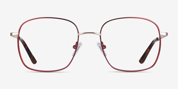 Archive Burgundy Métal Montures de lunettes de vue