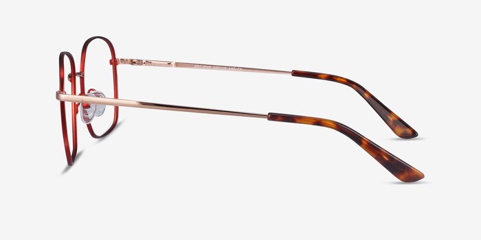 Archive Burgundy Métal Montures de lunettes de vue d'EyeBuyDirect