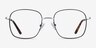 Archive Noir MétalMontures de lunettes de vue d'EyeBuyDirect, Vue de Face