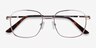 Archive Rose Gold MetalEyeglass Frames from EyeBuyDirect, Closed View