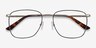 Reason Black Gold MétalMontures de lunettes de vue d'EyeBuyDirect, Vue Rapprochée