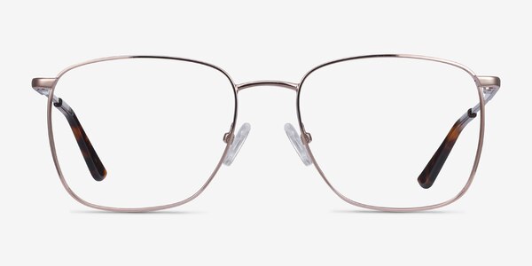 Reason Or rose Métal Montures de lunettes de vue