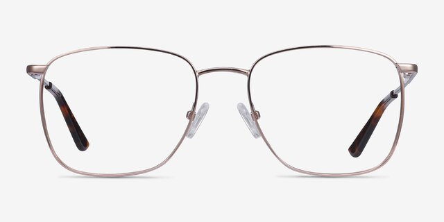 Reason Or rose MétalMontures de lunettes de vue d'EyeBuyDirect, Vue de Face
