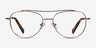 Max Brown MetalEyeglass Frames from EyeBuyDirect, Front View