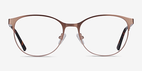 Kali Rose Gold Metal Eyeglass Frames