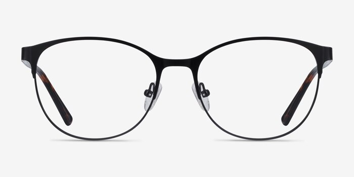 Kali Black Metal Eyeglass Frames from EyeBuyDirect