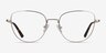 Clotilde Gold MetalEyeglass Frames from EyeBuyDirect, Front View