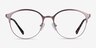 Emma Pink MetalEyeglass Frames from EyeBuyDirect, Front View
