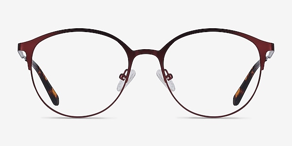 Emma Rouge Métal Montures de lunettes de vue