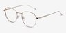Vantage Golden MetalEyeglass Frames from EyeBuyDirect, Angle View