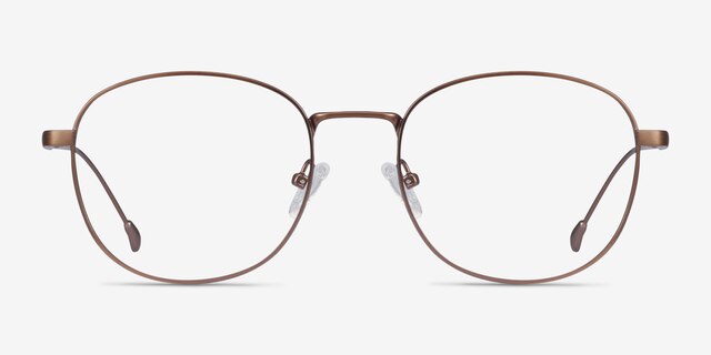 Vantage Matte Pink MetalEyeglass Frames from EyeBuyDirect, Front View