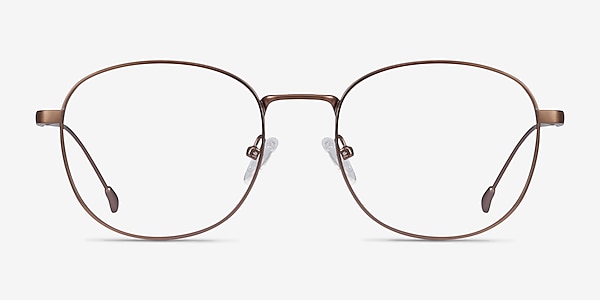 Vantage Matte Pink Metal Eyeglass Frames
