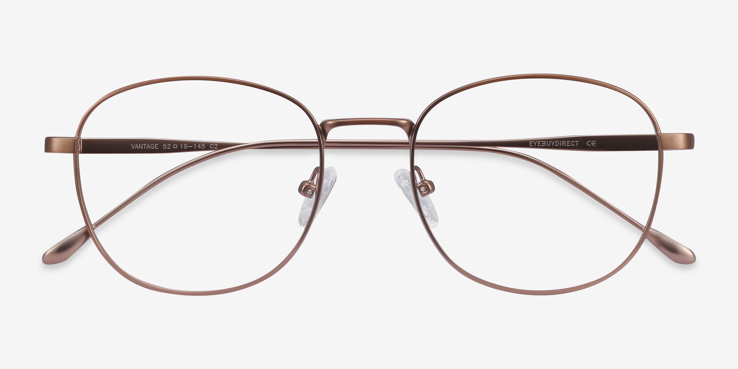 Vantage Square Rose Gold Glasses for Women Eyebuydirect Canada