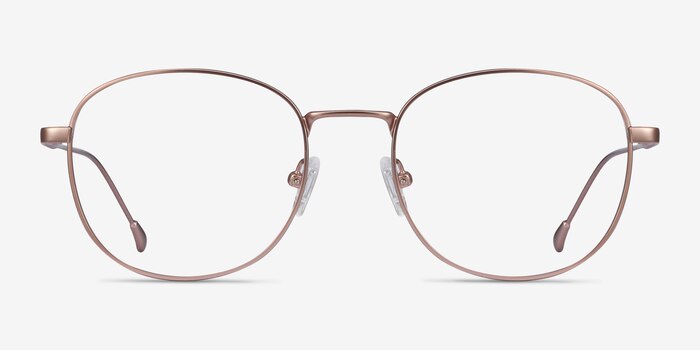 Vantage Rose Gold Metal Eyeglass Frames from EyeBuyDirect