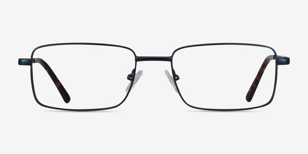 Arco Navy Metal Eyeglass Frames