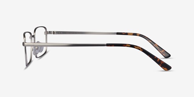 Arco Silver MetalEyeglass Frames from EyeBuyDirect, Side View