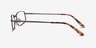 Destined Gunmetal MétalMontures de lunettes de vue d'EyeBuyDirect, Vue de Côté