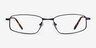 Destined Black MetalEyeglass Frames from EyeBuyDirect, Front View