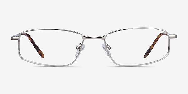 Destined Silver Metal Eyeglass Frames