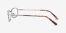 Destined Silver MetalEyeglass Frames from EyeBuyDirect, Side View