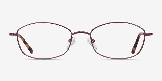 Betty Brun MétalMontures de lunettes de vue d'EyeBuyDirect, Vue de Face