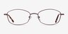 Betty Brun MétalMontures de lunettes de vue d'EyeBuyDirect, Vue de Face