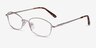 Betty Gold MetalEyeglass Frames from EyeBuyDirect, Angle View
