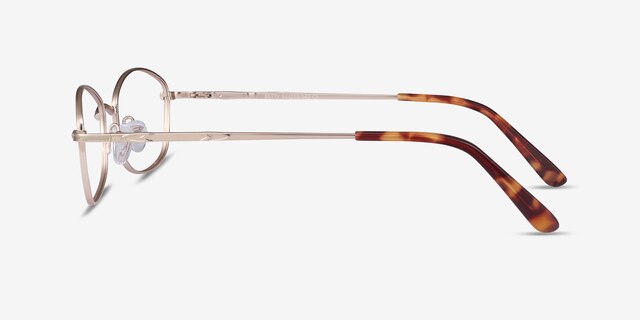 Betty Gold MetalEyeglass Frames from EyeBuyDirect, Side View