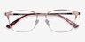 Chambery Rose Gold MetalEyeglass Frames from EyeBuyDirect, Closed View