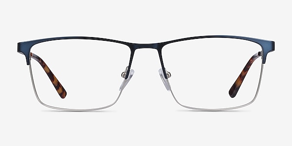 Edito Navy Metal Eyeglass Frames