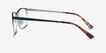 Edito Navy MetalEyeglass Frames from EyeBuyDirect, Side View