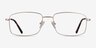 Onex Gold MetalEyeglass Frames from EyeBuyDirect, Front View