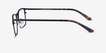 Vigo Black MetalEyeglass Frames from EyeBuyDirect, Side View