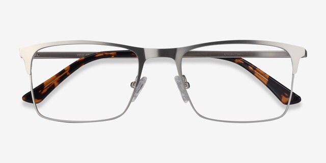 Vigo Silver MetalEyeglass Frames from EyeBuyDirect, Closed View
