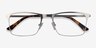 Vigo Silver MetalEyeglass Frames from EyeBuyDirect, Closed View