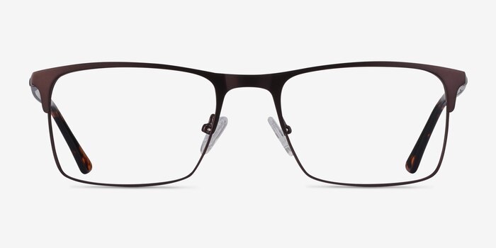 Vigo Coffee Metal Eyeglass Frames from EyeBuyDirect