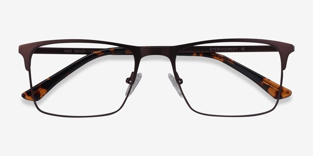 Vigo Café MétalMontures de lunettes de vue d'EyeBuyDirect, Vue Rapprochée