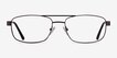 Stan Coffee MetalEyeglass Frames from EyeBuyDirect, Front View