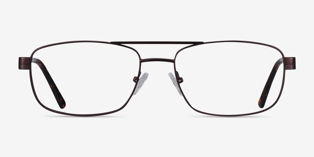 Stan Coffee MetalEyeglass Frames from EyeBuyDirect, Front View