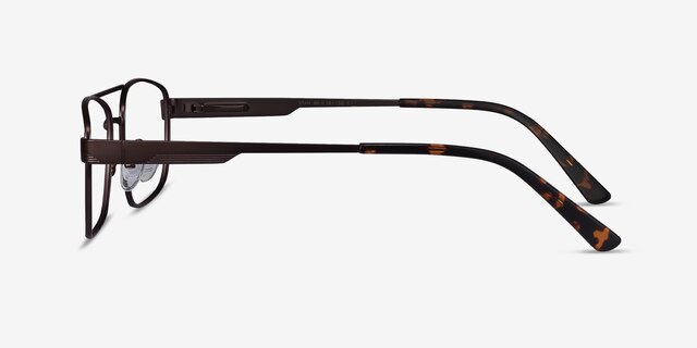 Stan Coffee MetalEyeglass Frames from EyeBuyDirect, Side View