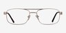 Stan Gold MetalEyeglass Frames from EyeBuyDirect, Front View