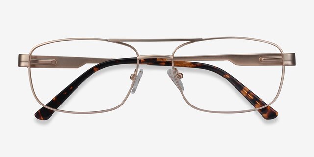 Stan Gold MetalEyeglass Frames from EyeBuyDirect, Closed View