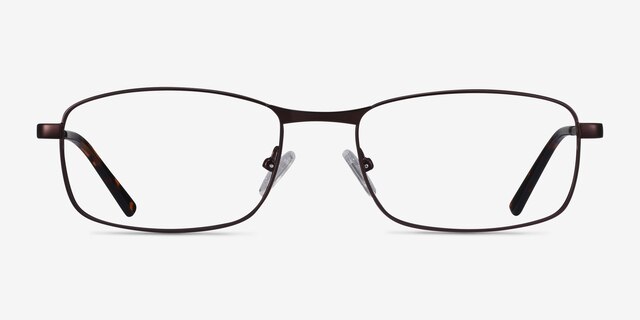 Madon Coffee MetalEyeglass Frames from EyeBuyDirect, Front View